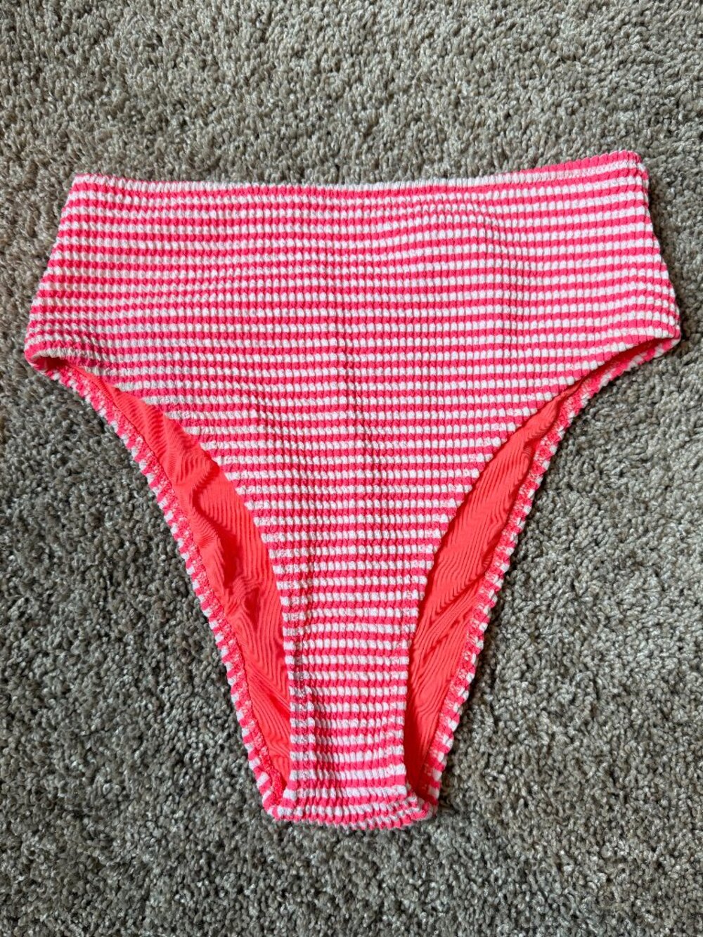 Aerie High Cut Cheeky Bikini Bottoms Size Small